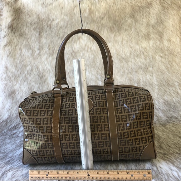 Fendi Zucca Boston Bag - Picture 15 of 16